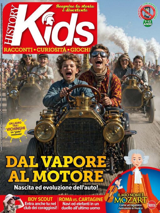 Cover image for History kids